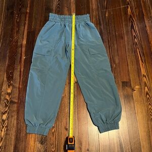 Athleta Girl Teal Elastic Waist Pants